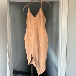 Tan Dress